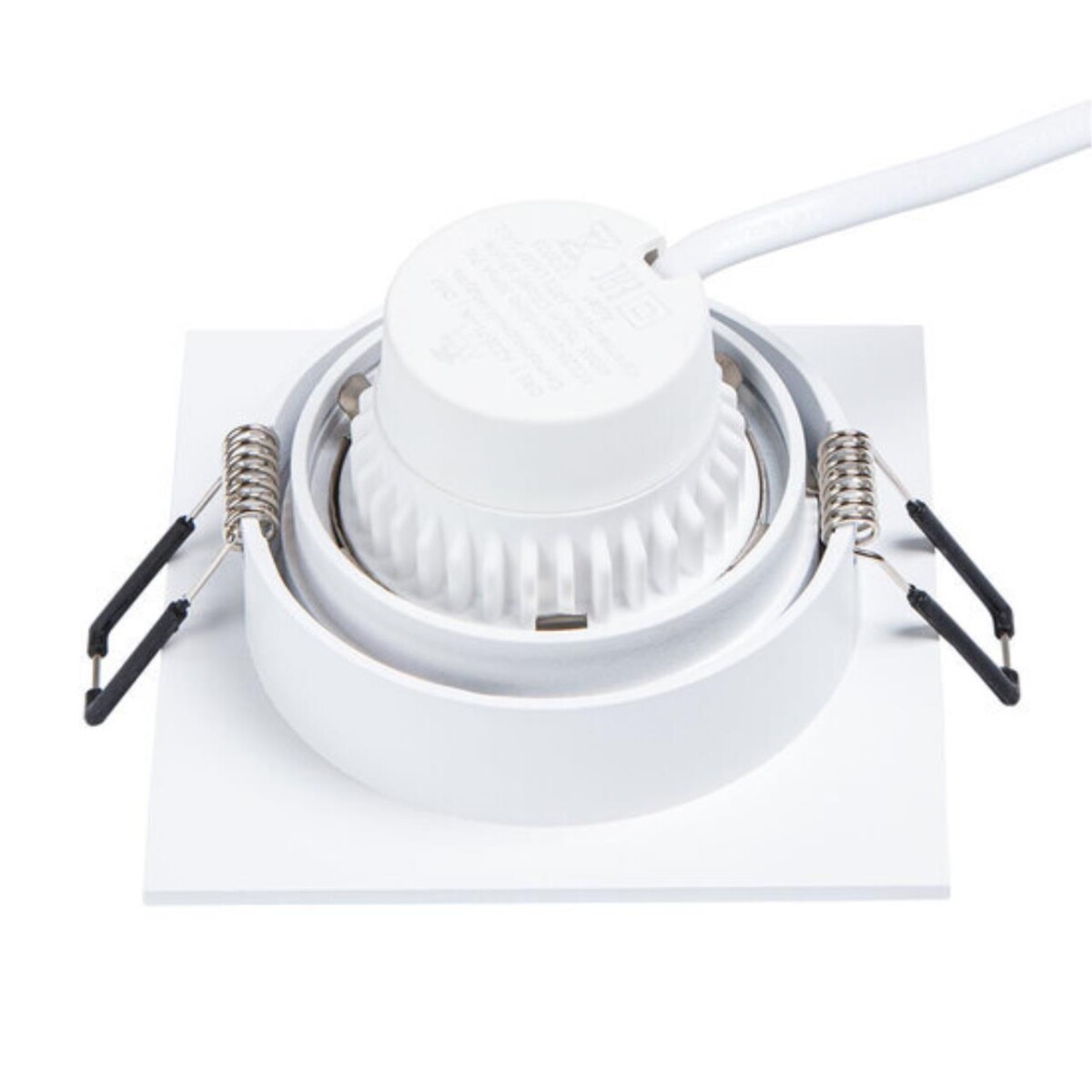 A2465PL-1WH Светильник потолочный встраиваемый IMAI для MR16 92x92x27мм белый IP20 монтаж Ø82мм — изображение 4