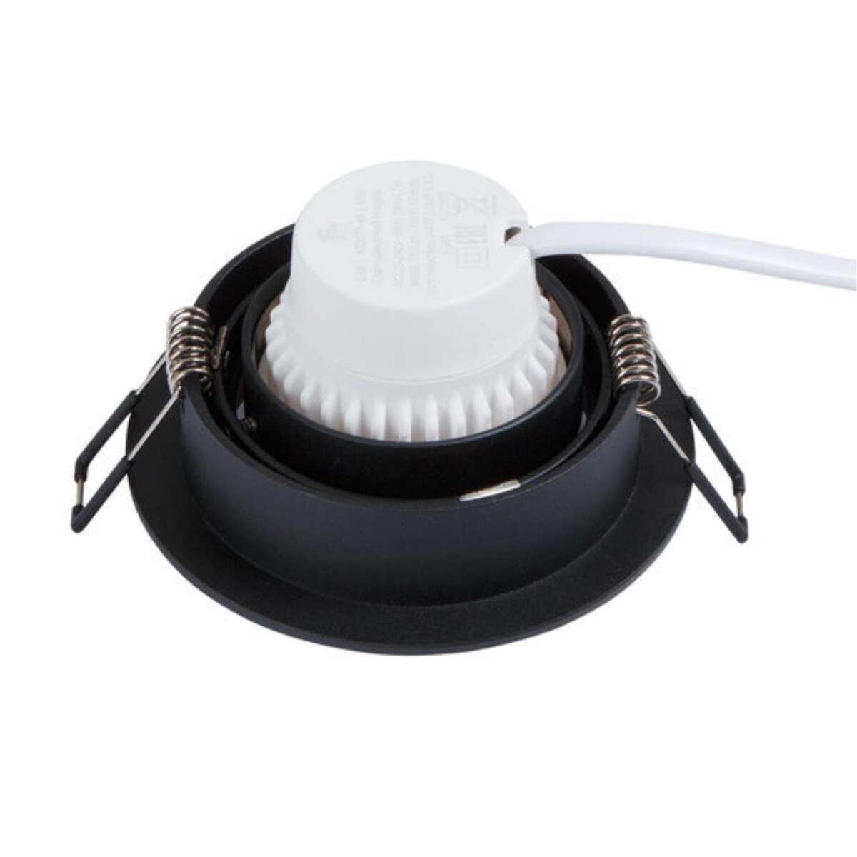 A2177PL-1BK Светильник потолочный встраиваемый TARF для MR16 Ø92x25мм черный IP20 монтаж Ø83мм — изображение 6