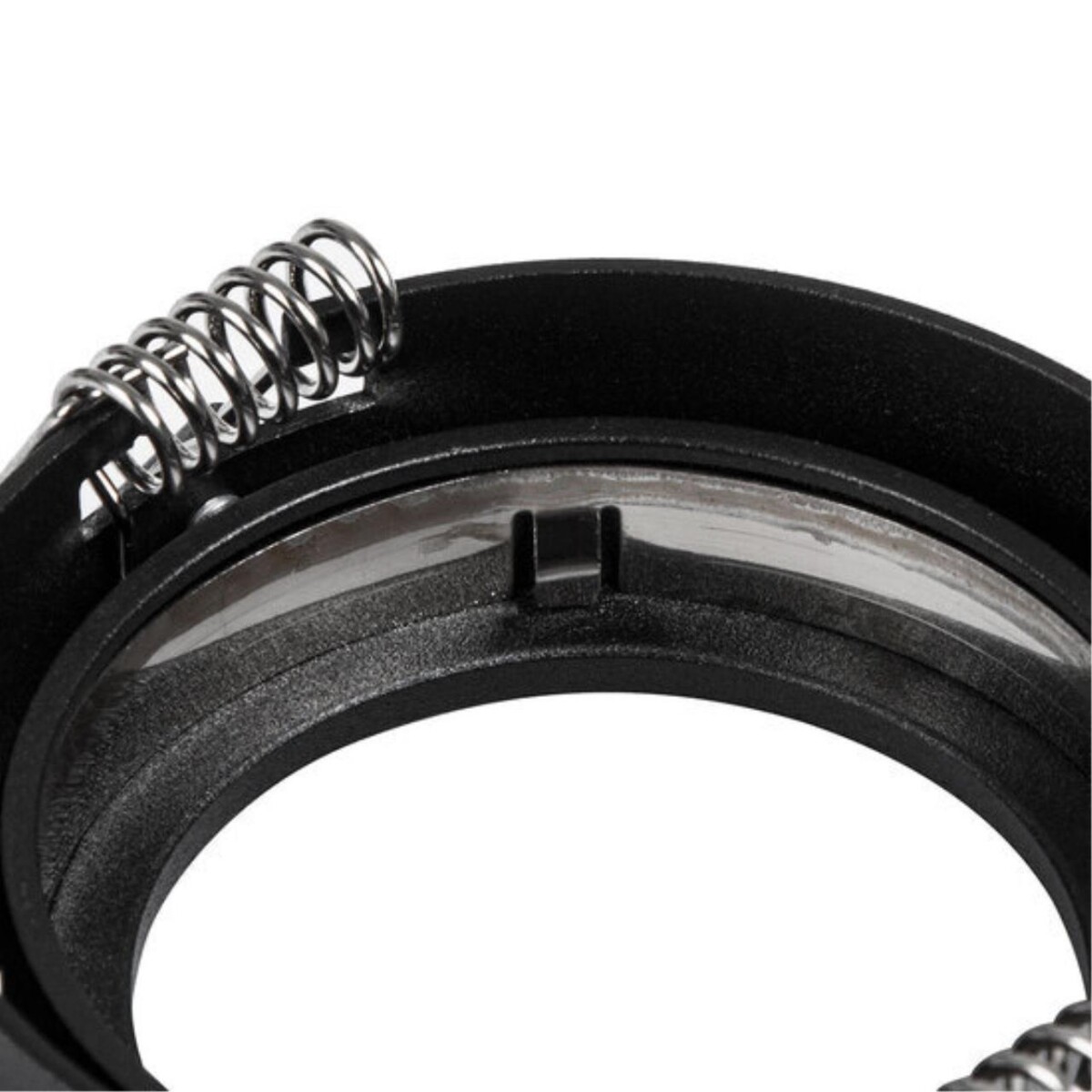 A2862PL-1BK Светильник потолочный встраиваемый MIRA для MR16 Ø95x27мм черный IP20 монтаж Ø70мм — изображение 5