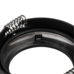 A2862PL-1BK Светильник потолочный встраиваемый MIRA для MR16 Ø95x27мм черный IP20 монтаж Ø70мм — изображение 5