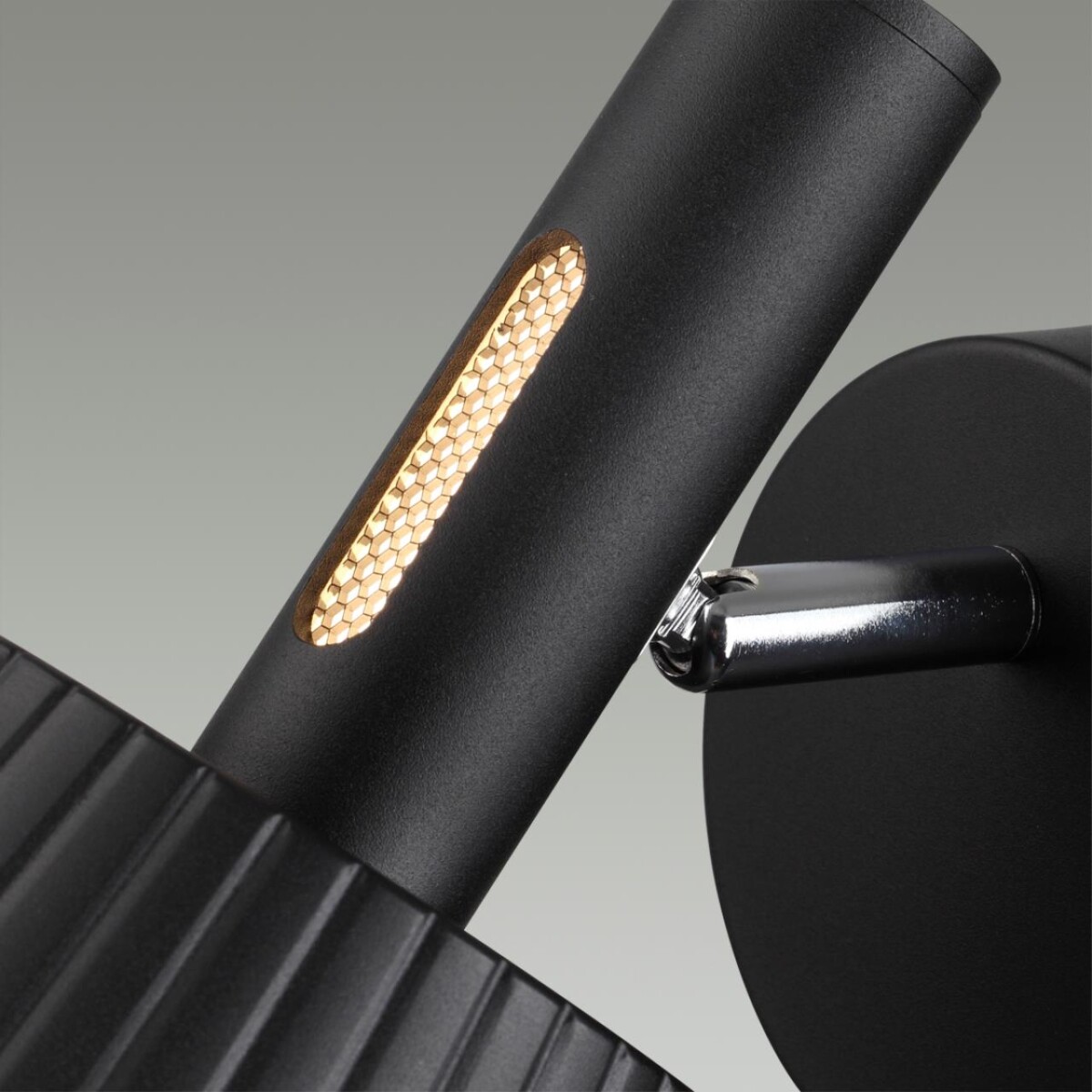 6643/7WL HIGHTECH ODL24 000 черный/металл/акрил Настенный светильник (выкл на корпусе) IP20 LED 10W 3000K 220V MALI — изображение 6