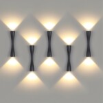 в наличии 4291/10WL HIGHTECH ODL22 437 черный/металл Настенный светильник IP20 LED 10W 453Лм 3000K ANIKA - купить в интернет-магазине Светильники Торг