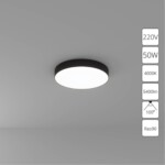 A6650PL-1BK СВЕТИЛЬНИК ПОТОЛОЧНЫЙ FADO 220В 400мм 50Вт 5400Лм 4000К 90+ 110°