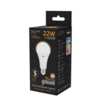102502122 Лампа Gauss A70 22W 1900lm 3000K E27 LED 1/10/50 — изображение 3