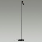 6643/5FL HIGHTECH ODL24 303 черный/металл/акрил Напольный светильник (выкл. и диммер на корпусе) IP20 LED 6W 3000K 220V MALI — изображение 5