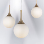 813013 Подвес GLOBO 1х40W E14 шампань/белый — изображение 8