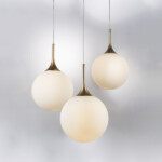 813033 Подвес GLOBO 1х40W E14 шампань/белый — изображение 5