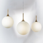 813023 Подвес GLOBO 1х40W E14 шампань/белый — изображение 3