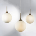 813023 Подвес GLOBO 1х40W E14 шампань/белый — изображение 4