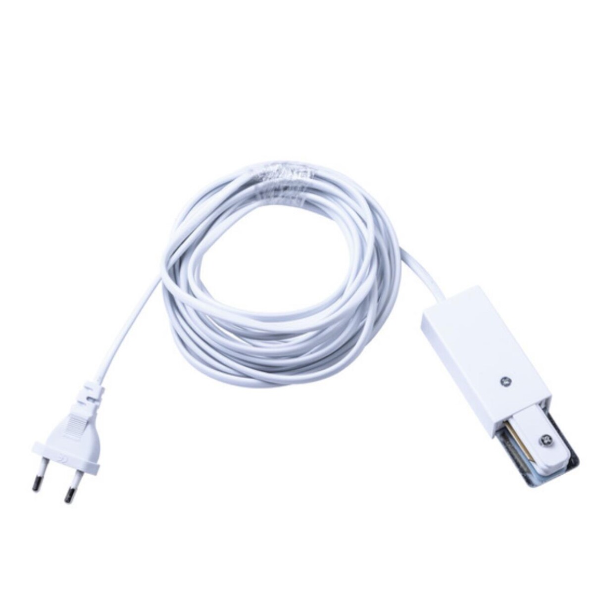 A160533 КОННЕКТОР-ТОКОПОДВОД ДЛЯ ШИНОПРОВОДА (ТРЕКА) СО ШНУРОМ 5М И ВИЛКОЙ — изображение 1