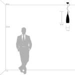 804010 Подвес VOLARE 1х40W E27 ХРОМ/ БЕЛЫЙ — изображение 10