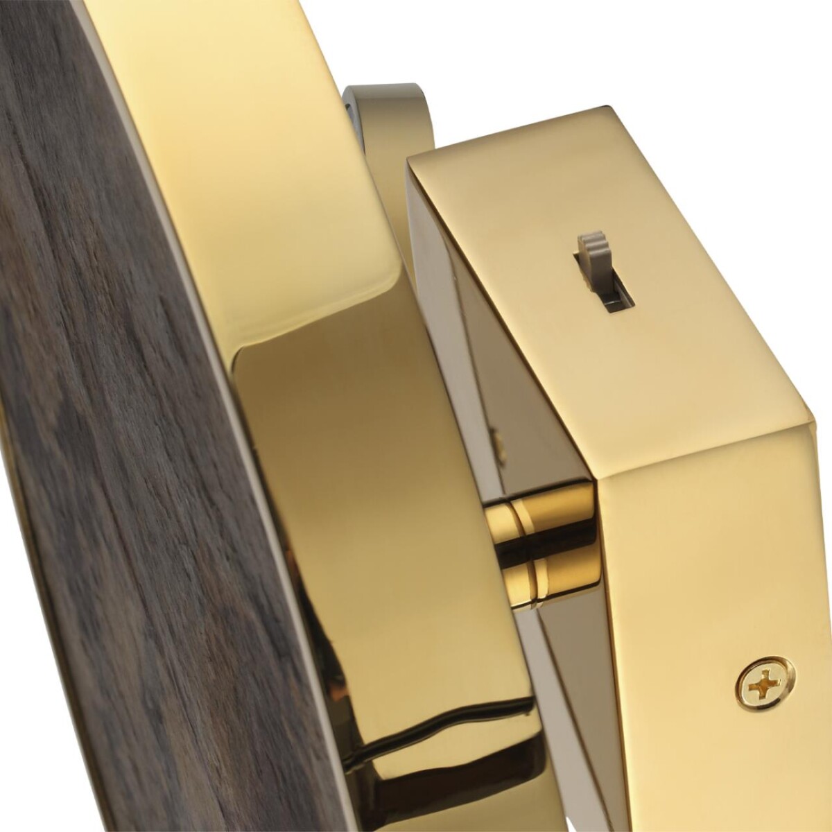 5079/15WL L-VISION ODL24 209 зол./серо-бежевый/металл/натур.камень/акрил Настенн.светильн. с переключ.цветов.темпер. LED 15W 3000К/4000K/6000K BERGI — изображение 8