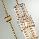 5019/1W MODERN ODL23 405 бронзовый/янтарный металл/стекло Бра E14 1*40W PIMPA — изображение 4