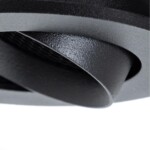 A2865PL-1BK Светильник потолочный встраиваемый FUJI для MR16 Ø88x35мм черный IP20 монтаж Ø75мм — изображение 5