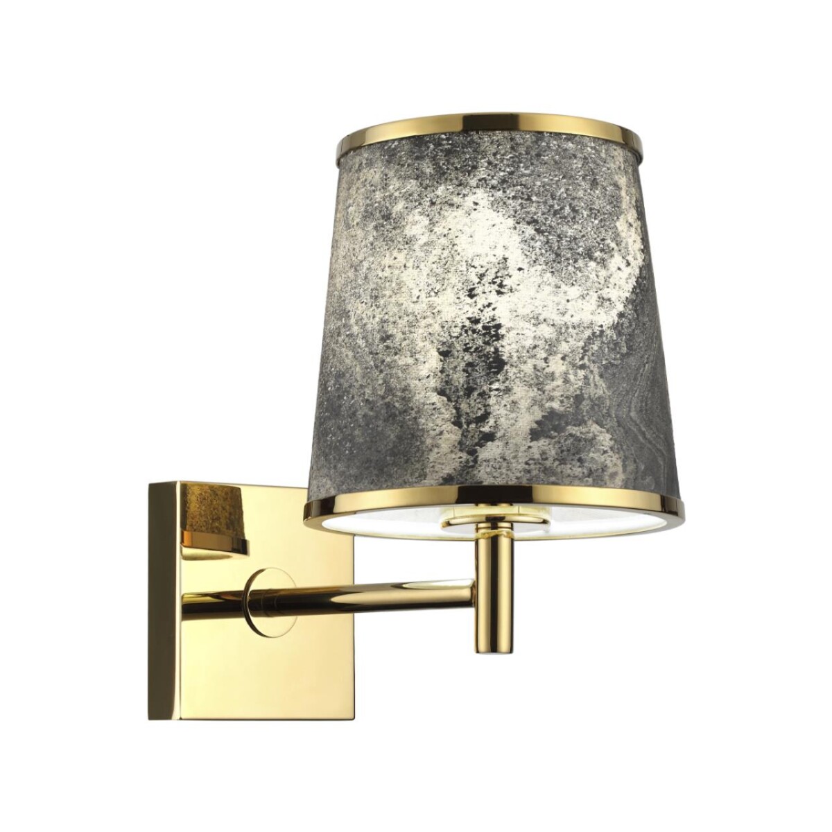 5064/1W MODERN ODL24 203 античн.бронза/серо-беж./металл/натур.камен."шпон" Бра E27 LED 1*5W BERGI — изображение 7