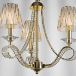 705032 Люстра подвесная RICCIO 3х40W E14 ЗОЛОТО — изображение 4