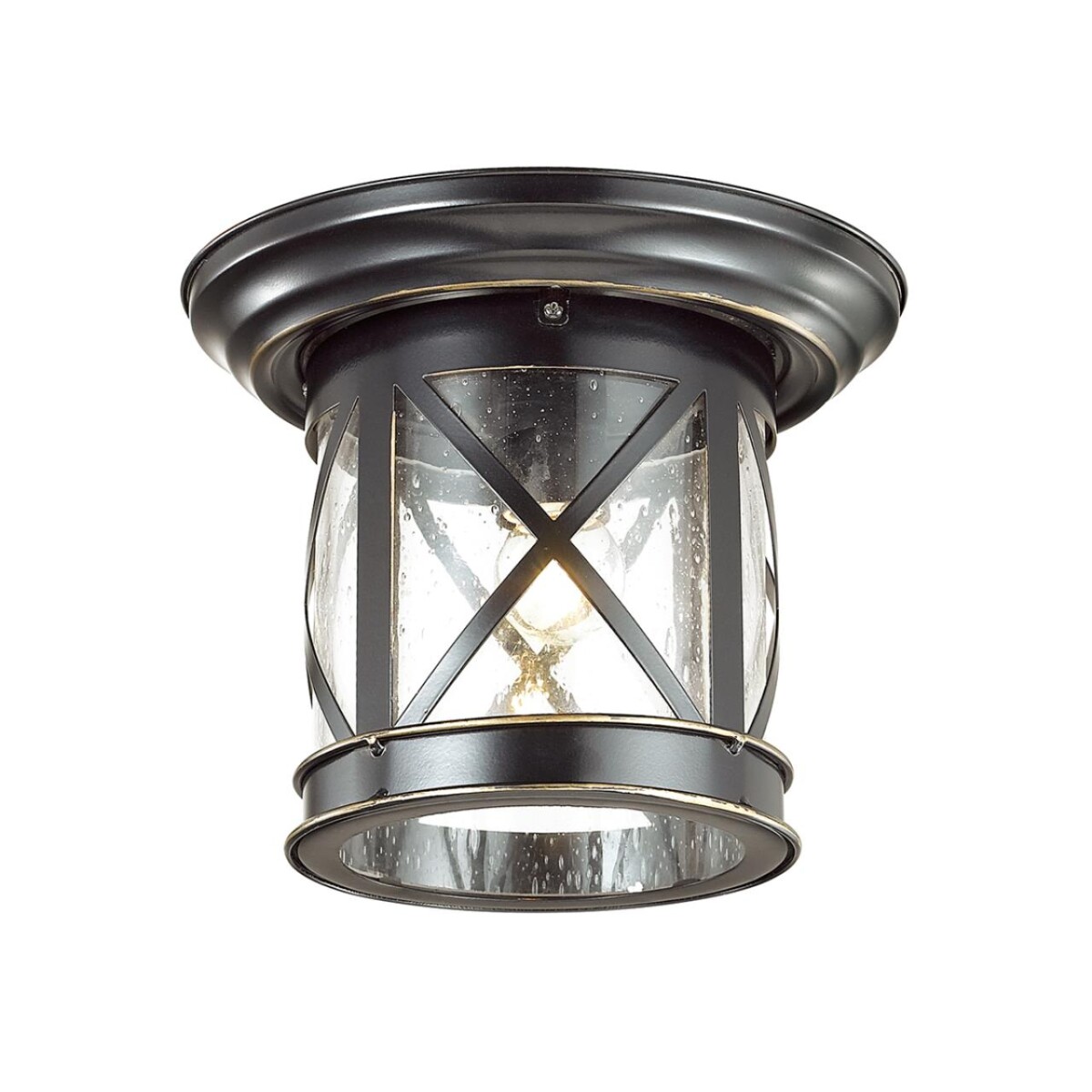 4045/1C NATURE ODL18 701 черный/зол.патина Уличный потолочный светильник IP44 E27 60W 220V SATION — изображение 3