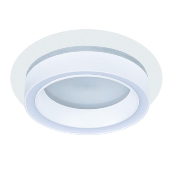 A4513PL-1WH Светильник потолочный встраиваемый ATIK для GX53 Ø105x43мм белый IP20 монтаж Ø92мм