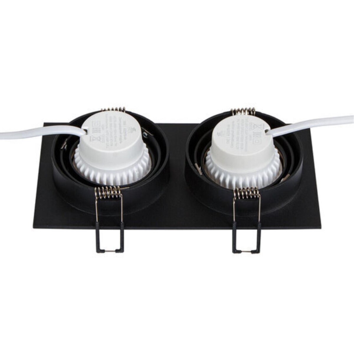 A2168PL-2BK  Светильник потолочный встраиваемый TARF для MR16 173x92x24мм черный IP20 монтаж 160x80мм — изображение 6