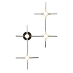 3906/14WL L-VISION ODL20 307 золот/черн/металл Настенный светильник LED 4000K 14W 220V COSTELLA — изображение 3