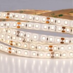 A2412008-04-3K Светодиодная лента 24В 9,6Вт/м 1000Лм/м 3000К 90+ 8мм SMD2835 120шт/м 5м IP65 — изображение 3