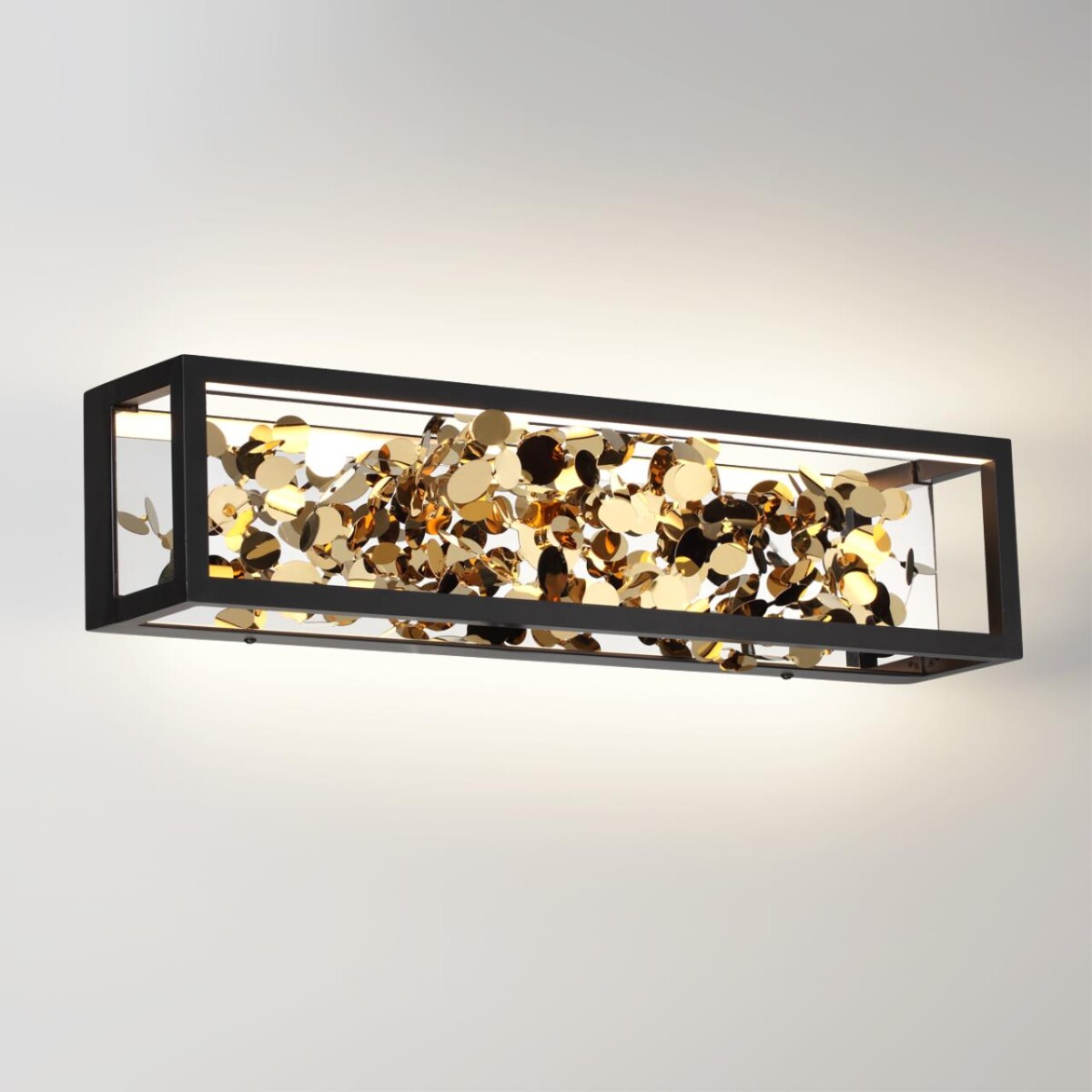 5065/17WL L-VISION ODL24 523 черный/золото/металл/металл Настенный светильник LED 1*17W 4000K BILD — изображение 2