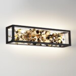 5065/17WL L-VISION ODL24 523 черный/золото/металл/металл Настенный светильник LED 1*17W 4000K BILD — изображение 2