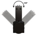 A615006H СТЕНОВОЕ КРЕПЛЕНИЕ ДЛЯ ПОДВЕСНОГО МОНТАЖА ШИНОПРОВОДА (ТРЕКА) RAPID — изображение 2