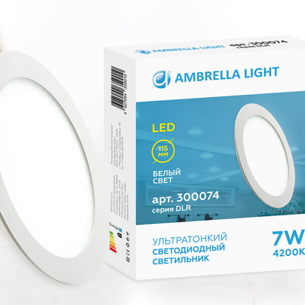 DLR 7W 4200K 185-250V (70W) (D115mm/A105mm)