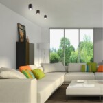 370530 KONST NT19 175 черный Накладной светильник IP20 GU10 220V UNITE — изображение 2