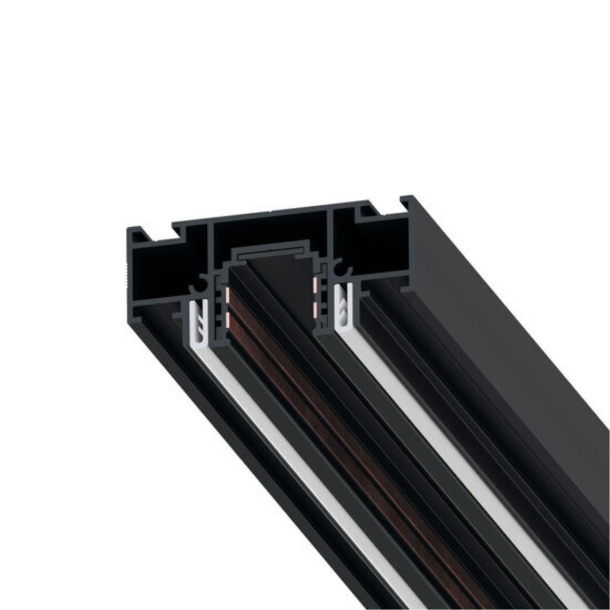 310597b0ae409943b315bcbf73f87d2a A753306 ТРЕК ДЛЯ НАТЯЖНОГО ПОТОЛКА SLIM27 FOR ARTE LAMP ДЛЯ СЕРИИ OPTIMA черный, 3м — изображение 1