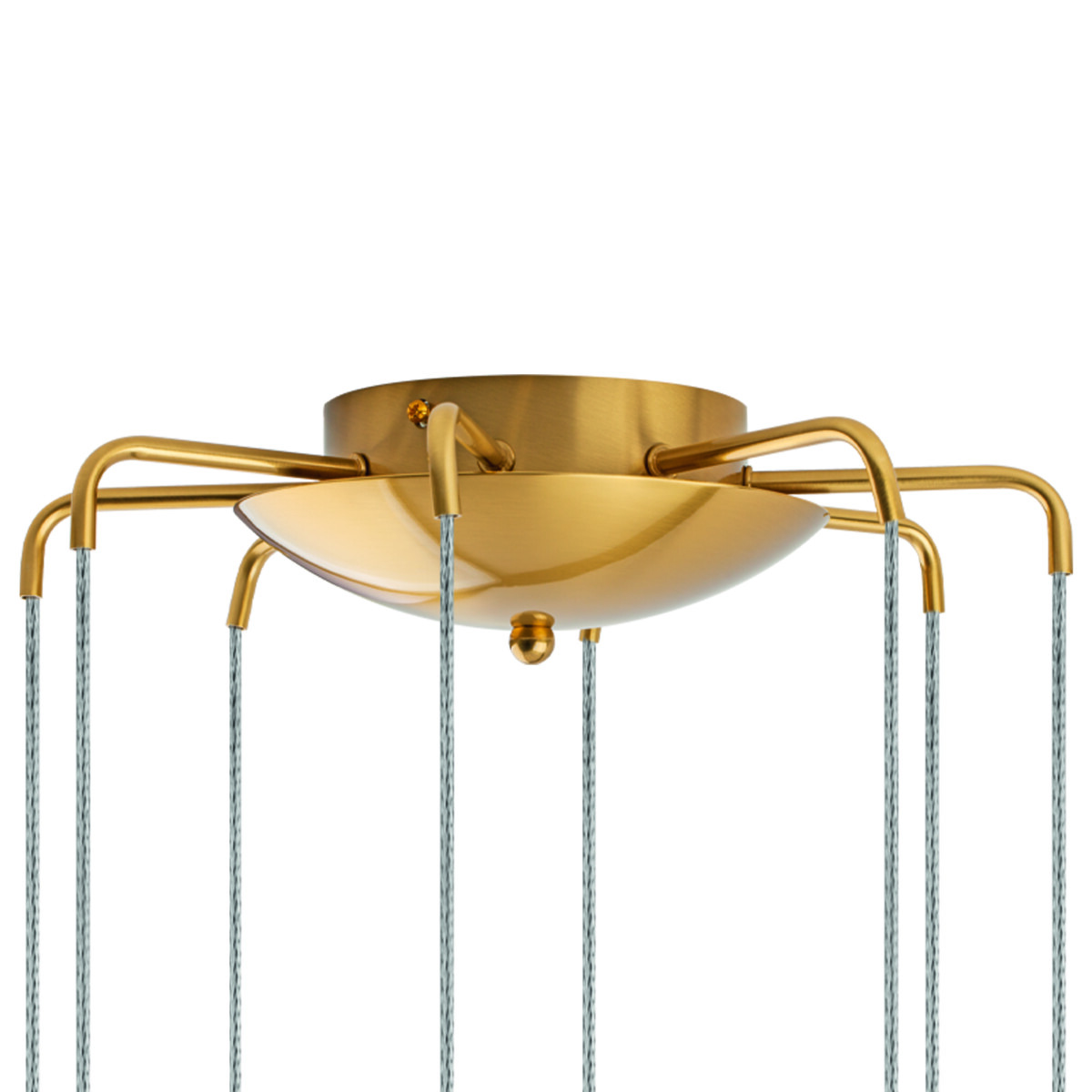 L8T747243 Люстра TUBO LED 40W 2560LM 25G ЗОЛОТО 4000K (574733+747243 (8шт) — изображение 2