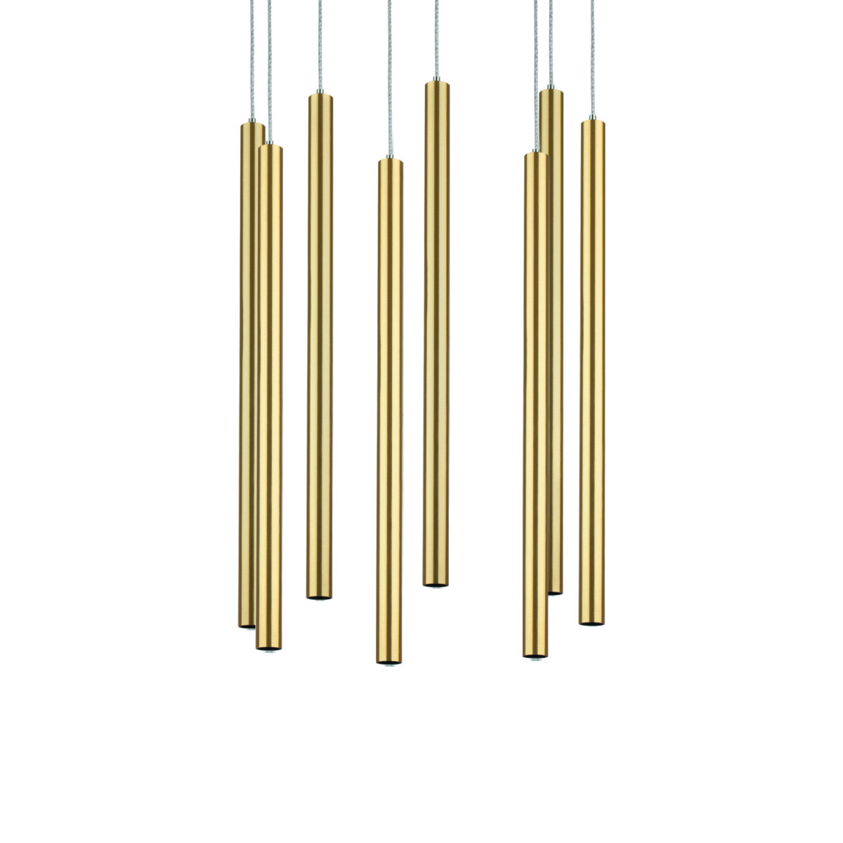 L8T747243 Люстра TUBO LED 40W 2560LM 25G ЗОЛОТО 4000K (574733+747243 (8шт) — изображение 3