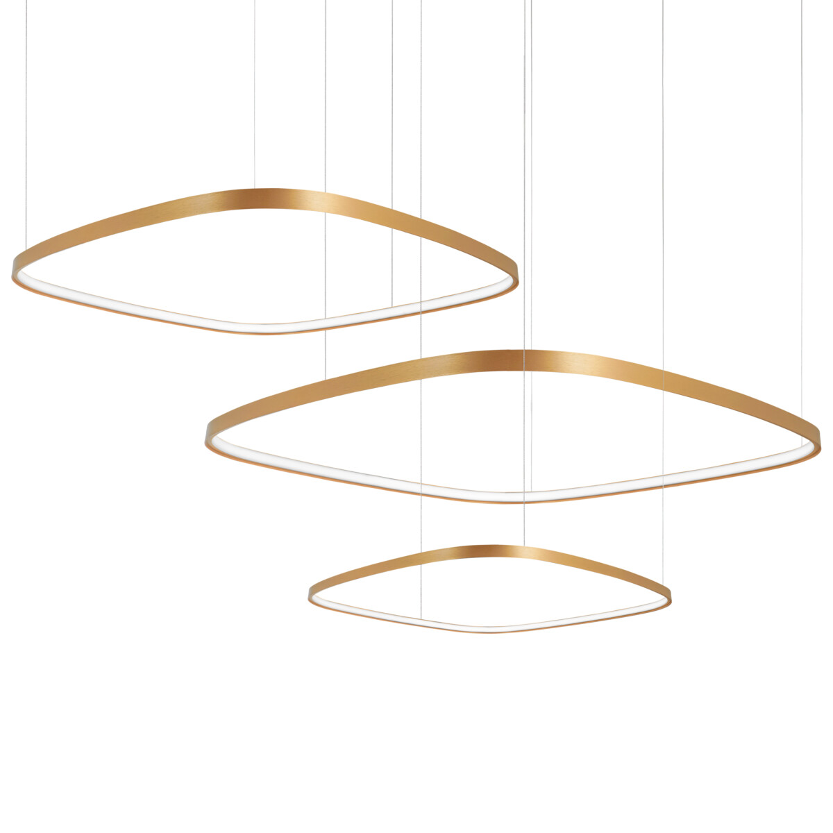 749223 Люстра SATURNO LED 70W 3150LM ЗОЛОТО 3000K IP20 — изображение 11