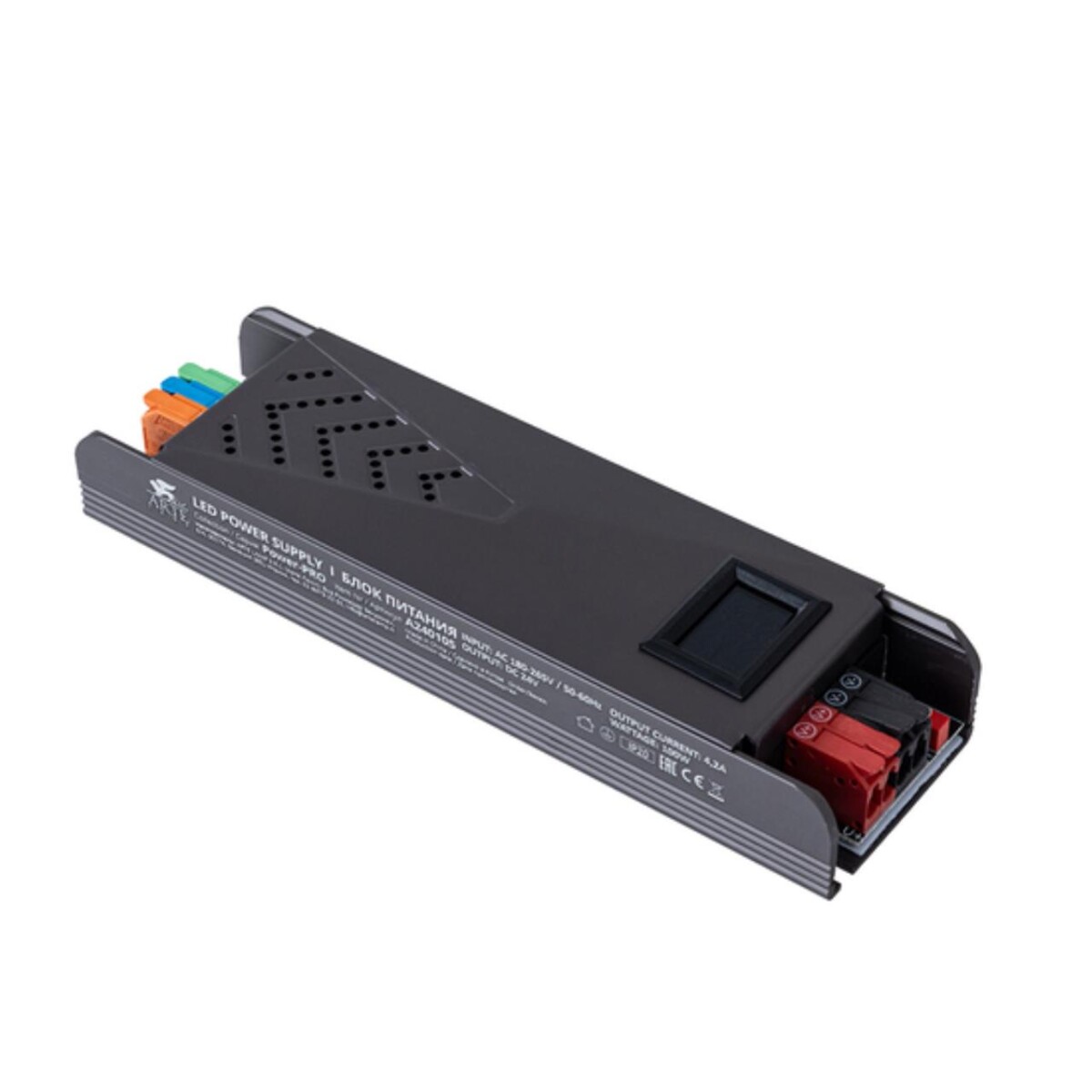 339dfcabde7c77c33542ea6a0e77a56e A240105N Преобразователь тока Power-Pro 24В 100Вт 4.2А IP20 — изображение 1