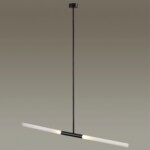 4307/2 HIGHTECH ODL22 277 черный Потолочный светильник IP20 G9 2*40W SOHO — изображение 5