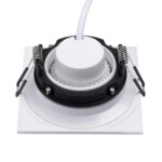 A2866PL-1WH Светильник потолочный встраиваемый GIRO для MR16 95x95×38мм белый IP44 монтаж Ø75мм — изображение 6