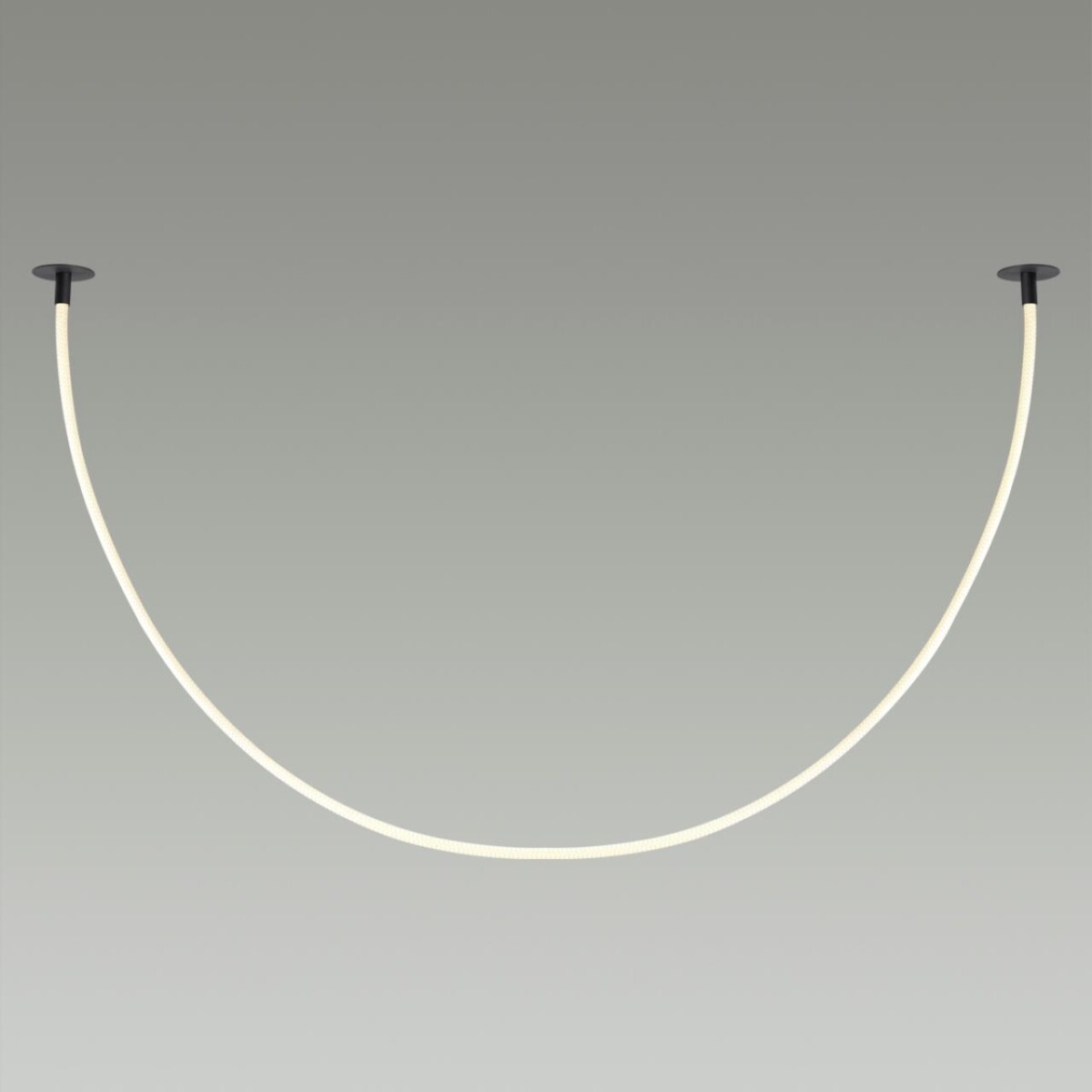 4391/40CL HIGHTECH ODL24 301 черный/металл/канат Потолочный св-к встраиваемый (2 крепления и крючок в комплекте) IP20 LED 40W 1580Лм 4000K CORDA — изображение 4