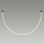 4391/40CL HIGHTECH ODL24 301 черный/металл/канат Потолочный св-к встраиваемый (2 крепления и крючок в комплекте) IP20 LED 40W 1580Лм 4000K CORDA — изображение 4