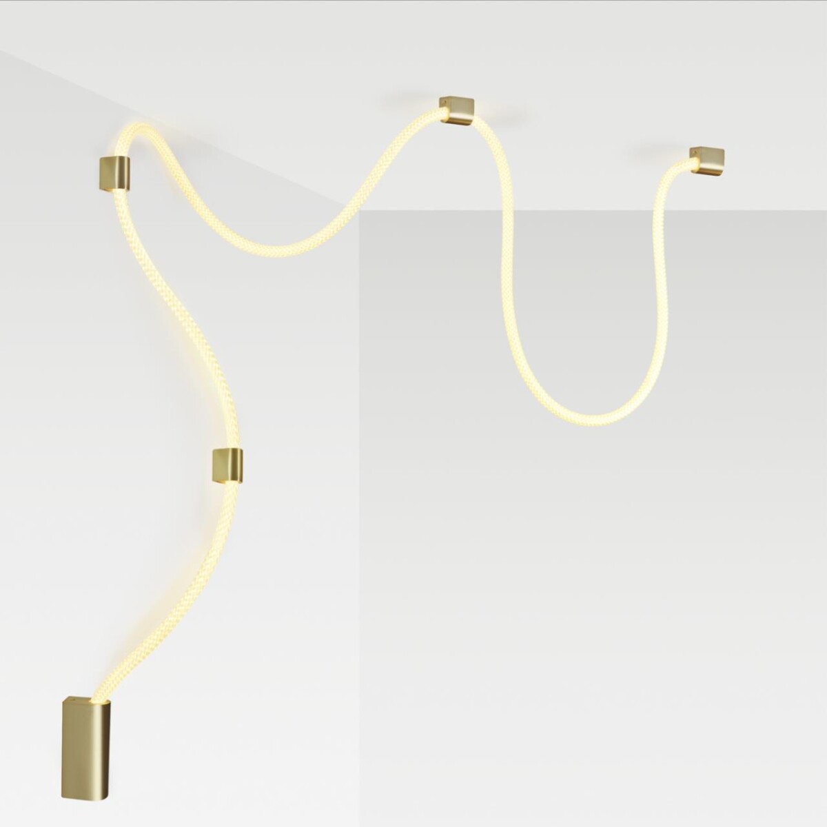 4397/30CL HIGHTECH ODL23 299 ант.бронза/металл/канат Настенно-потолочный св-к накладной (3 крепления в комплекте) IP20 LED 30W 1185Лм 3000K CORDA — изображение 4