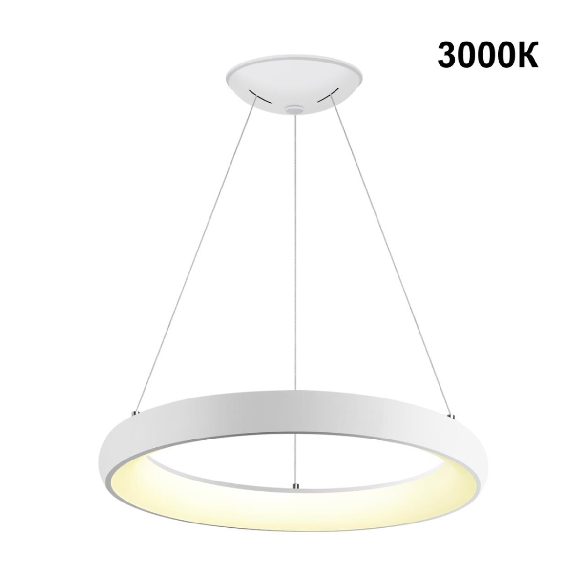 359032 OVER NT23 300 белый Светильник подвесной диммируемый, в комплекте пульт ДУ (2.4G) IP20 LED 3000К~6000К 60W 85-265V FOLD — изображение 5