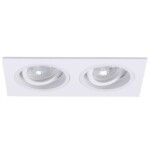 A2178PL-2WH Светильник потолочный встраиваемый TARF для MR16 175x92x25мм белый IP20 монтаж 160x83мм — изображение 3