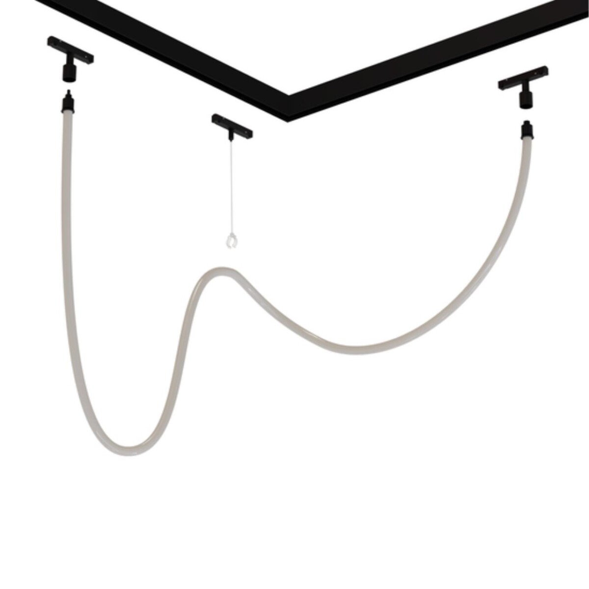 A492306 ПОДВЕС-ДЕРЖАТЕЛЬ В ШИНОПРОВОД (ТРЕК) EXPERT ДЛЯ ГИБКОГО НЕОНА LOOP — изображение 3