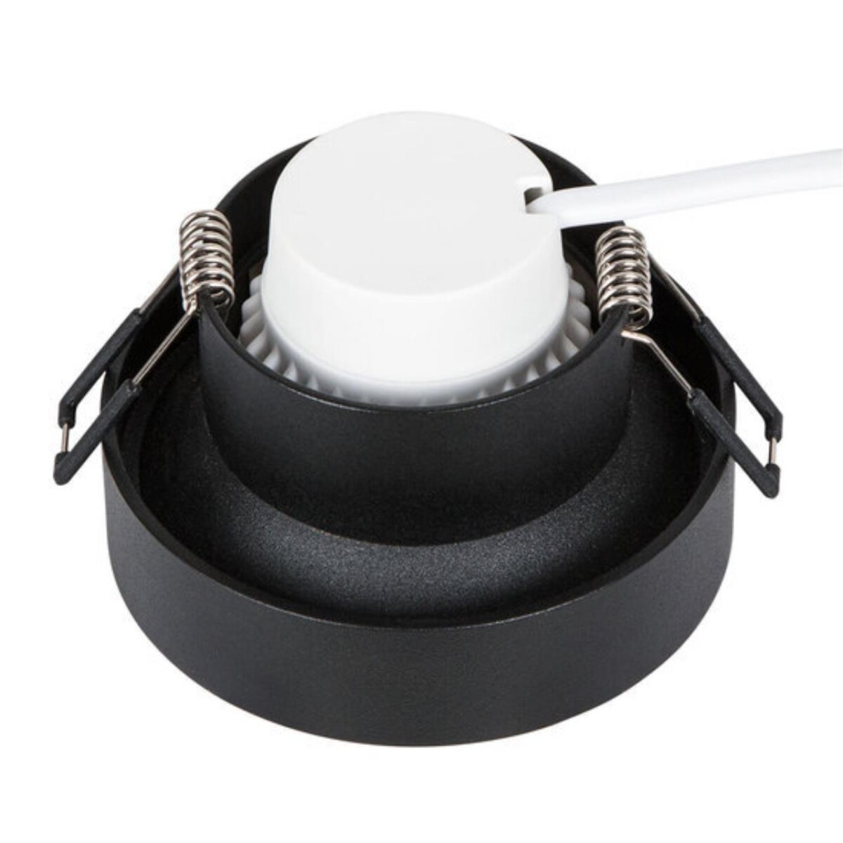 A1240PL-1BK Светильник потолочный встраиваемый RAMO для MR16 Ø85x48мм черный IP20 монтаж Ø70мм — изображение 5