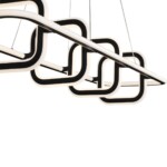 359185 OVER NT23 312 черный Светильник подвесной диммируемый, в комплекте пульт ДУ IP20 LED 4000К 175W 220V ONDO — изображение 7