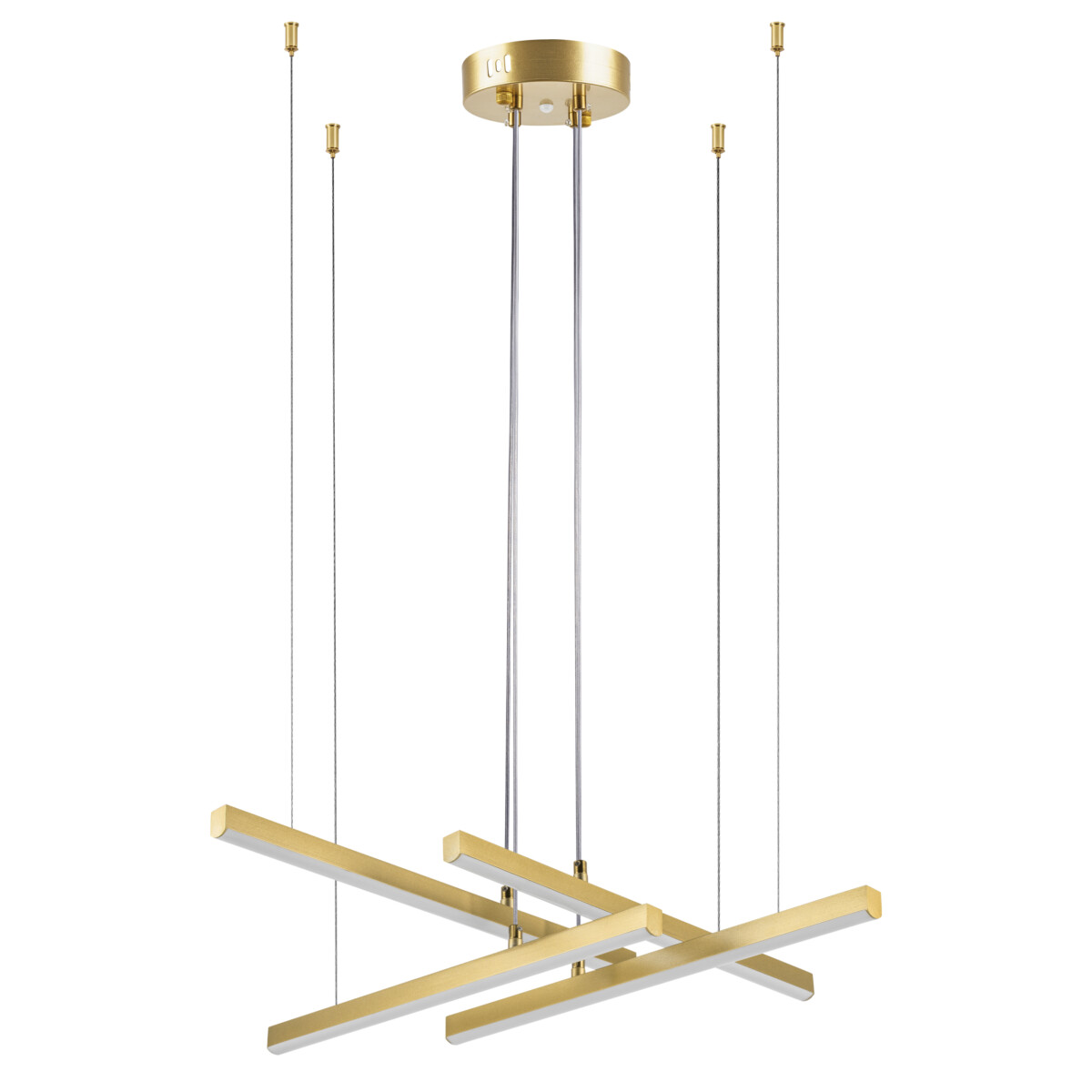 4688b338fe0e11ed813fc81f66f678b0_c34a9b02f6a411ee8146c81f66f678b0 739123 Люстра PALLA 50W LED 1920LM ЗОЛОТО 3000-6000K — изображение 1