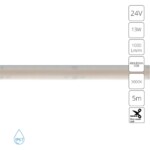 A2448010-01-3K Светодиодная лента 24В 13Вт/м 1000Лм/м 3000К 90+ 10мм COB 480шт/м 5м IP67