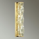 4999/15WL HALL ODL23 623 золотой/прозрачный/металл/хрусталь Бра LED 15W 4000K STRAZA — изображение 3