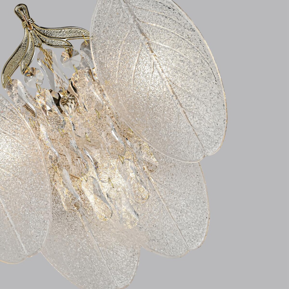 5049/3W HALL ODL24 000 золото/прозрачный/металл/хрусталь/стекло Бра E14 3*40W TEARS — изображение 3