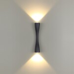 в наличии 4291/10WL HIGHTECH ODL22 437 черный/металл Настенный светильник IP20 LED 10W 453Лм 3000K ANIKA - купить в интернет-магазине Светильники Торг